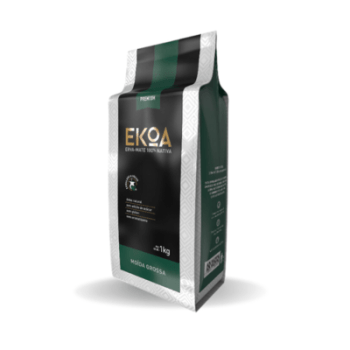 Pacote de 1 kg de erva-mate EKOA Moída Grossa a Vácuo