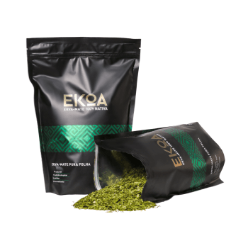Pacote de 500g de erva-mate EKOA Pura Folha